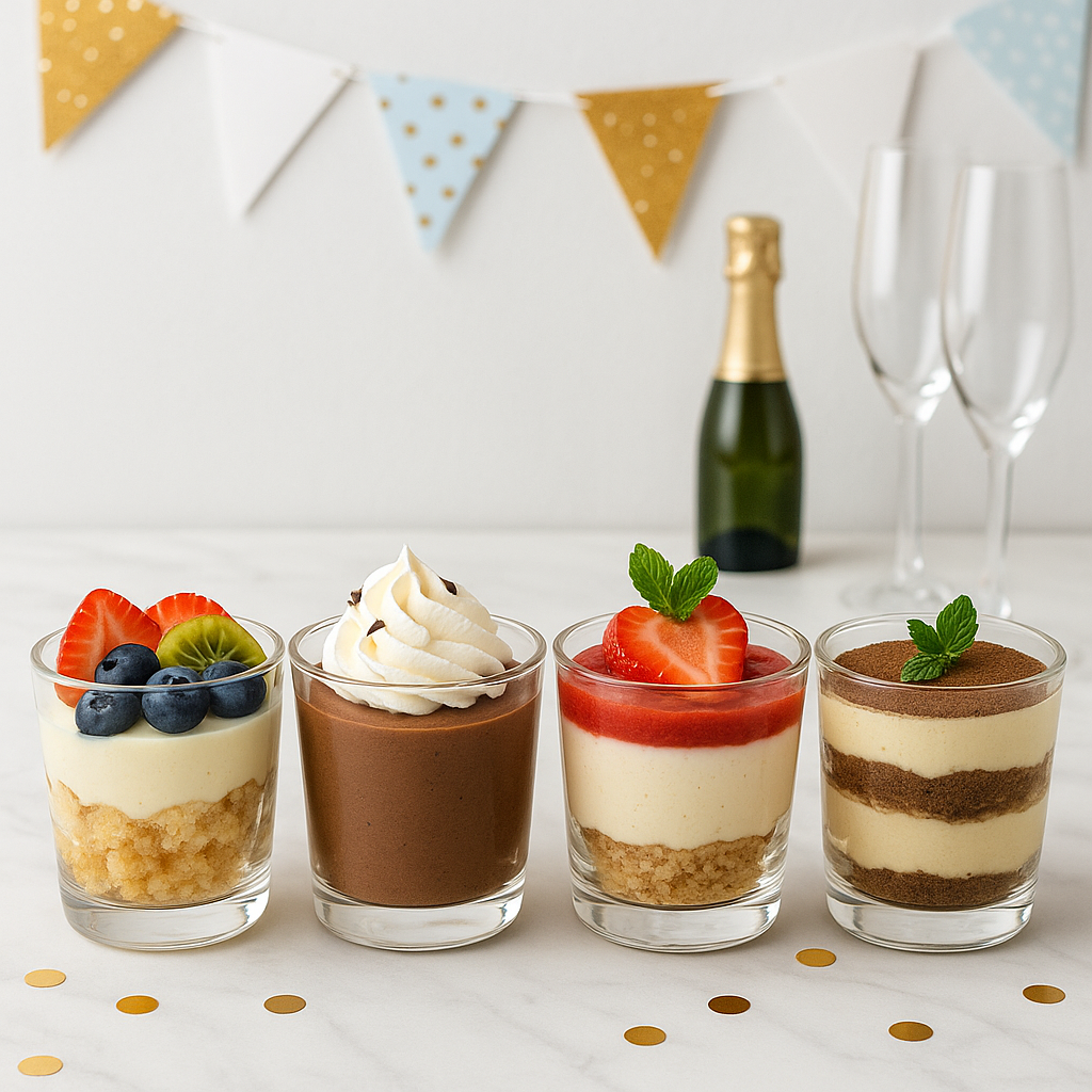 Postres en Vasos Irresistibles