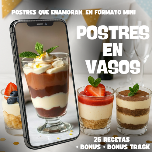 Postres en Vasos Irresistibles